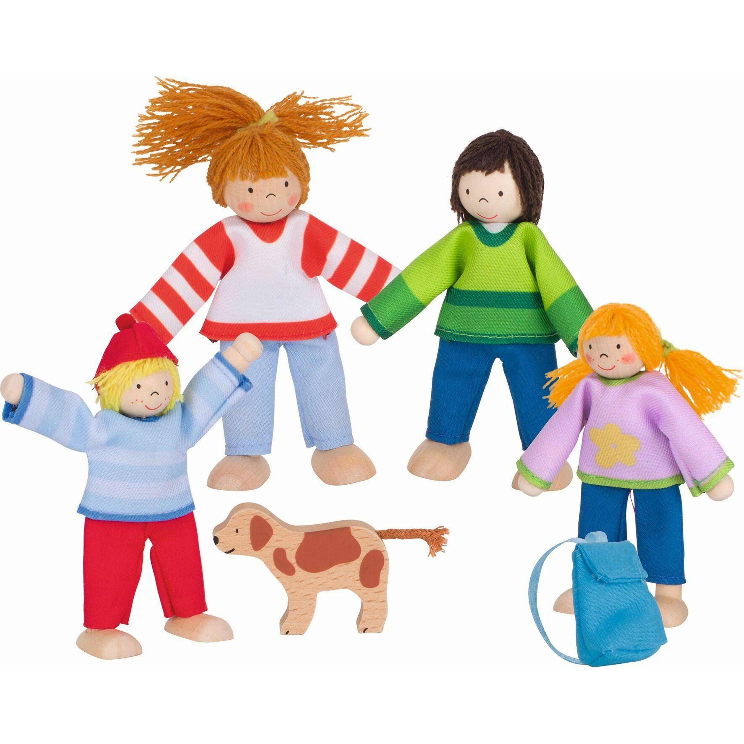 Goki Puppe-Haus-Familie