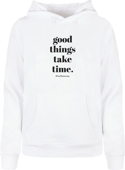 Produktbild Merchcode Ladies Good Things Take Time Basic Hoody - 117475 (XL)