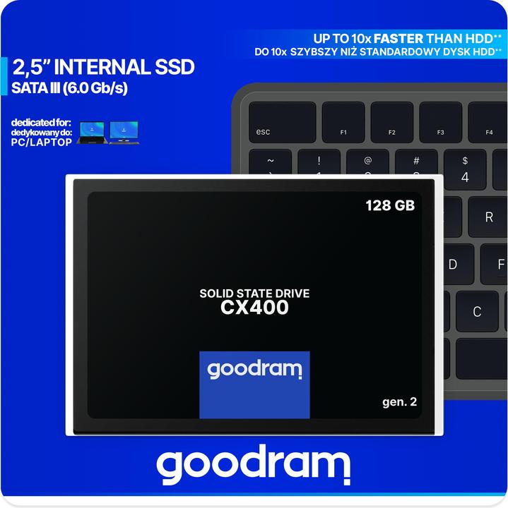 Image du produit Goodram CX400 (128 Go, 2.5")