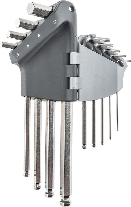 Image du produit Facom Jeu De 9 Cles Males Inox 6 Pans En Etui
