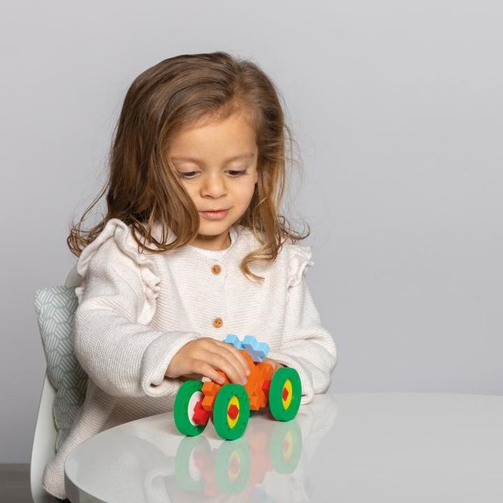 Actual product image Plus-Plus Creative building blocks BIG vehicles