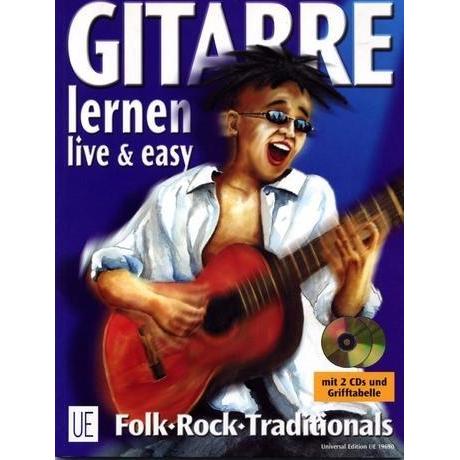 Gitarre live und easy I. Songbegleitung. Inkl. 2 CDs, Sachbücher von Walter Haberl