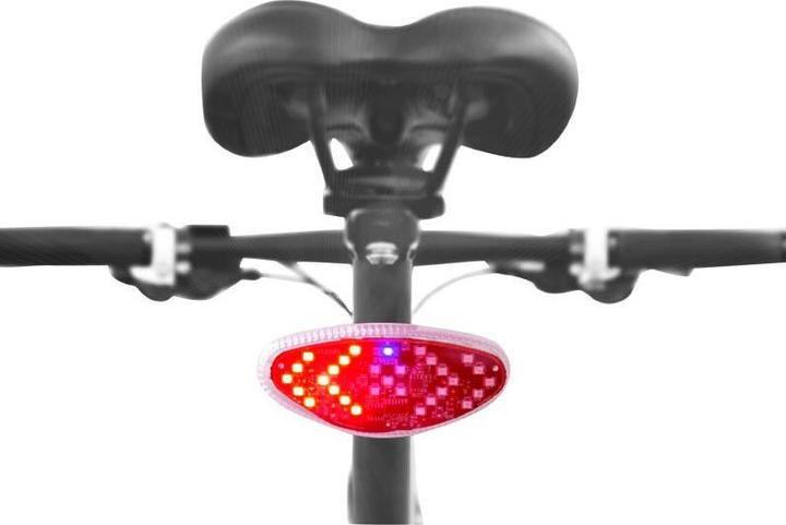 Produktbild P2R usb rear directional bike light on seat post with wireless direction indicator button