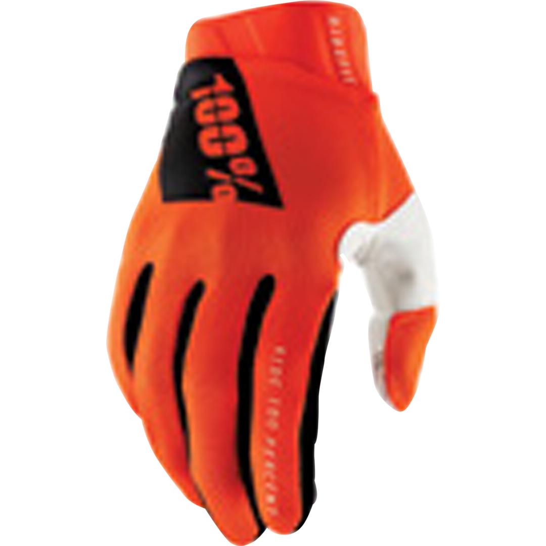 100%, Herren, Handschuhe, Ridefit Handschuhe, Orange, (S)