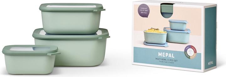 Actual product image Mepal Fresh food container set 3 pieces (0.75 l)