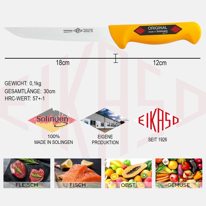 Produktbild Eikaso Solingen Ausbeinmesser (18 cm)