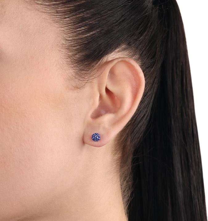 Produktbild Amor Ohrschmuck für Damen, 925 Sterling Silber, Kristallglas (Silber 925)