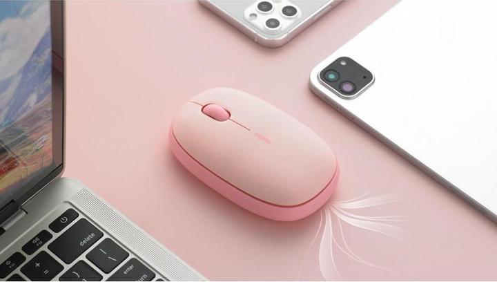 Actual product image Rapoo M660 WL MOUSE PINK (Wireless)