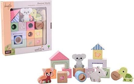 Actual product image Jouéco Joueco The Wildies Family discovery blocks