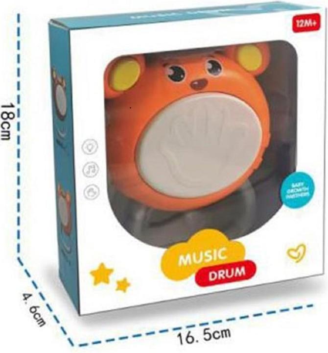 Actual product image Moni Musical Toy Drum Bear MBX05-2