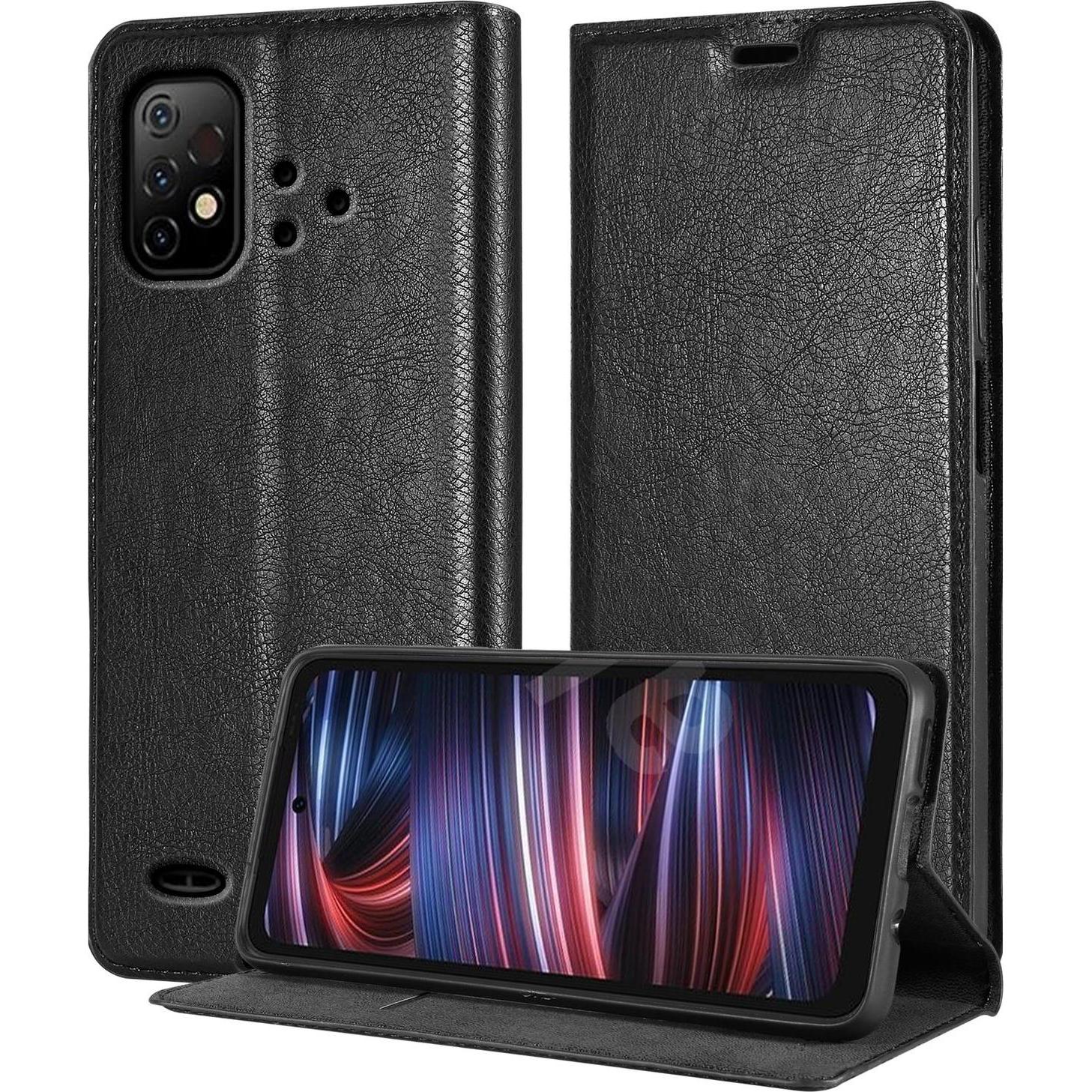 Cadorabo Invisible Book Hülle für Umidigi Bison GT2 4G / 5G / GT2 PRO mit Magnet (Umidigi Bison), Smartphone Hülle, Schw...