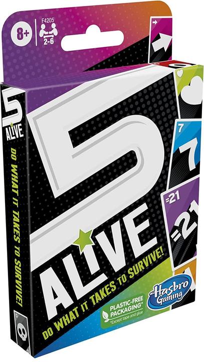 Productafbeelding Hasbro Gaming Spelen - Five Alive Kaartspel (F4205) (Duits, Noors)