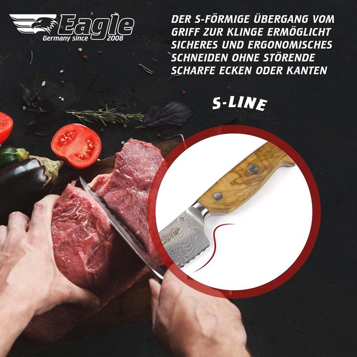 Produktbild Eagle U-Grip Nakirimesser (18 cm)