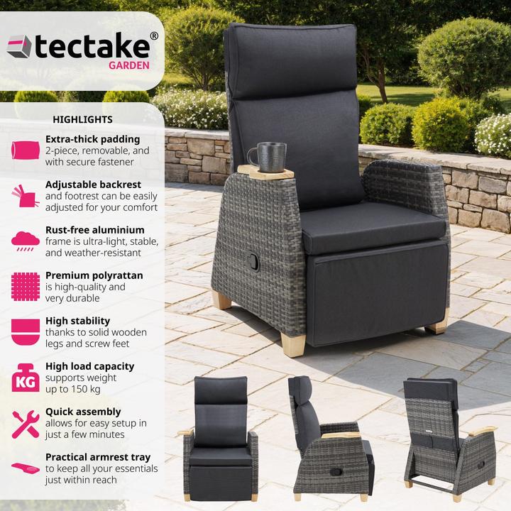 Produktbild tectake Pescara (128 cm)