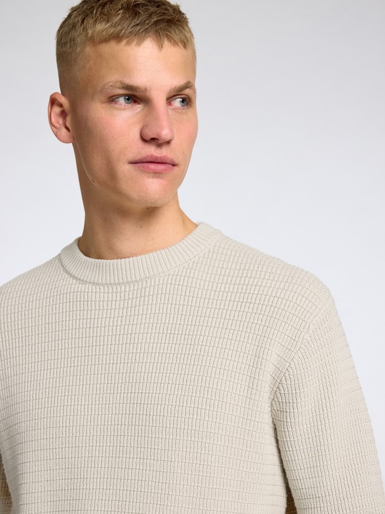 Produktbild Selected Homme Slhtheo Ls Knit Structure Crew Neck (S)
