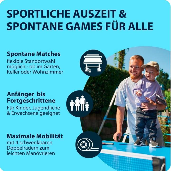 Immagine prodotto Hudora Gioco del tavolo da ping pong