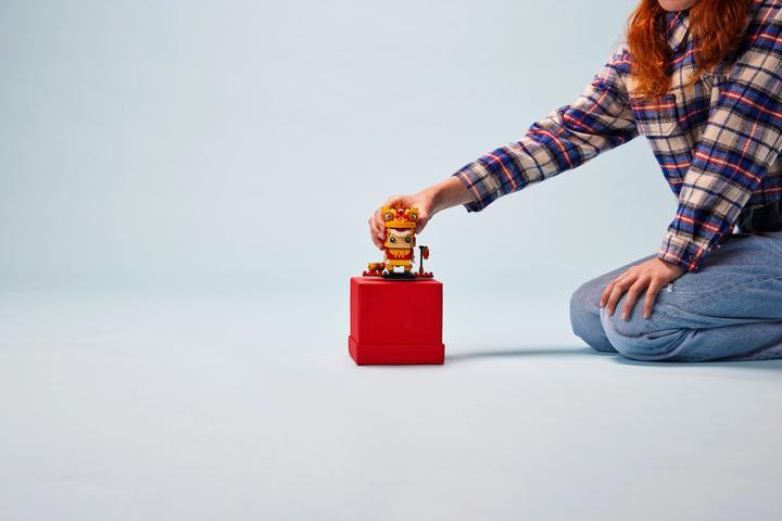 Image du produit LEGO Brickheadz Löwentänzer (40540, LEGO Brickheadz, LEGO difficiles à trouver)