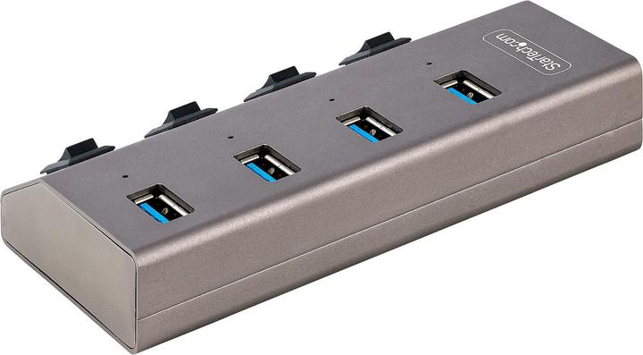 Actual product image StarTech com 5G4AIBS-USB-HUB-EU, USB 3.2 Gen 1 (3.1 Gen 1) Type-B, USB 3.2 Gen 1 (3.1 Gen 1) Type-A (USB-C, 4 ports)