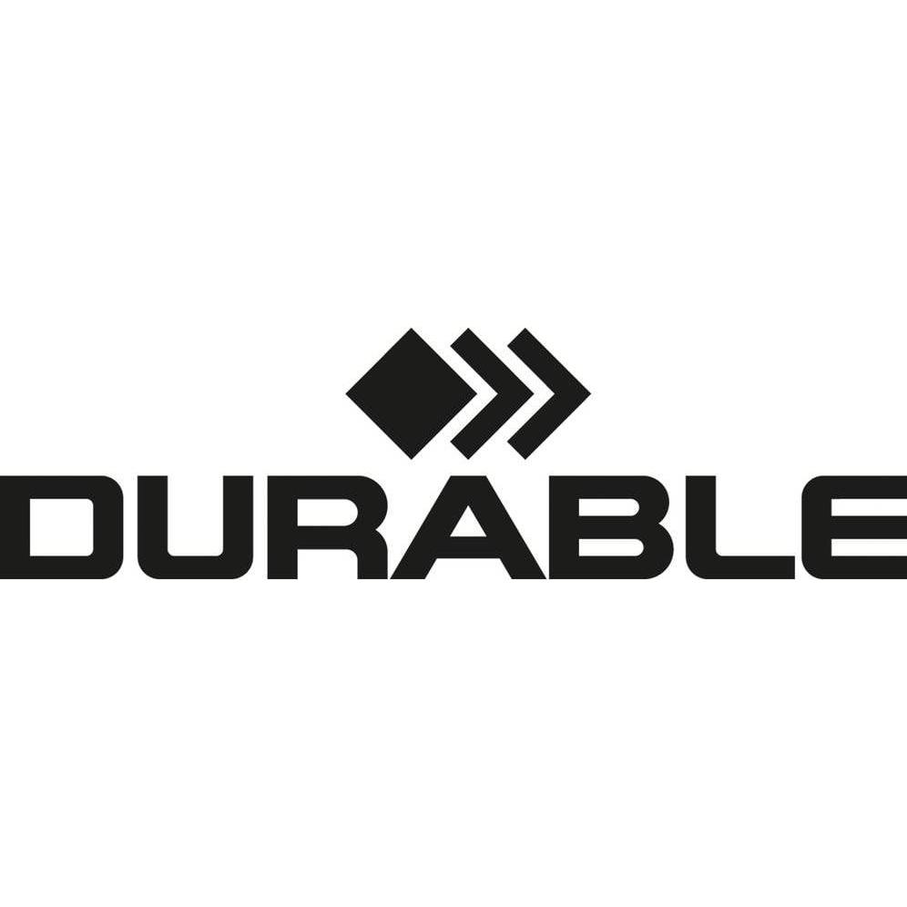 Thumbnail - Durable Papierkorb Lochdekor, Abfalleimer, Silber