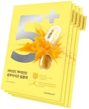 Immagine prodotto Numbuzin No.5 Vitamin Spotlight Sheet Mask with Glutathione