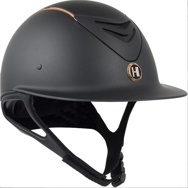 Actual product image One K Avance Paint Matt Rose Riding Helmet (51 - 52 cm)