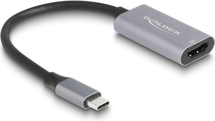 Produktbild Delock USB Type-C Adapter zu HDMI (DP Alt Mode) 8K mit HDR (15 cm)