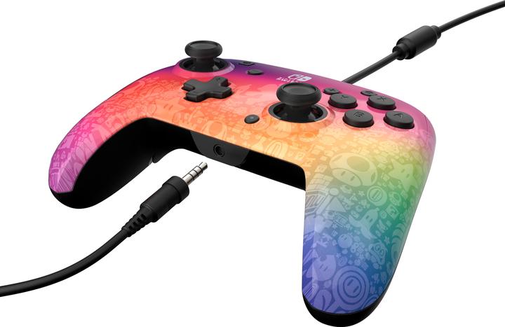 Actual product image PDP REMATCH Controller & Travel Case Bundle: Star Spectrum, For Nintendo Switch, Nintendo Switch Lite, N (Switch OLED, Switch)