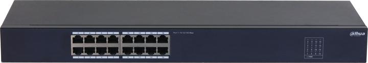 Actual product image Dahua SWITCH IT DH-SF1016 16-PORT UNMANAGED ETHERNET SWITCH (16 Ports)