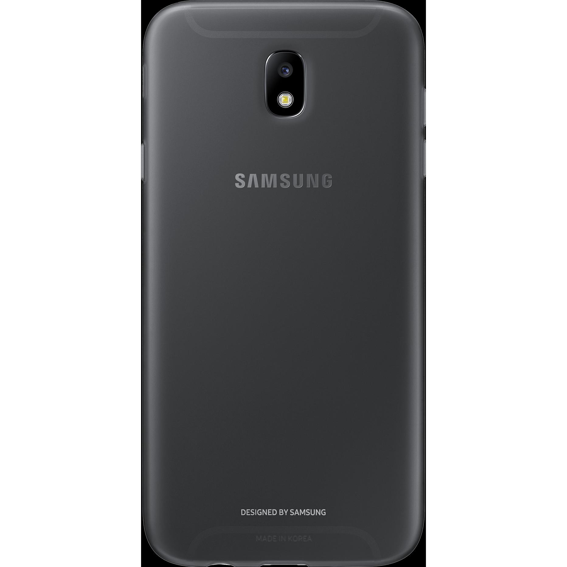 Samsung Jelly Cover (Samsung Galaxy A7 (2017)), Smartphone Hülle, Schwarz