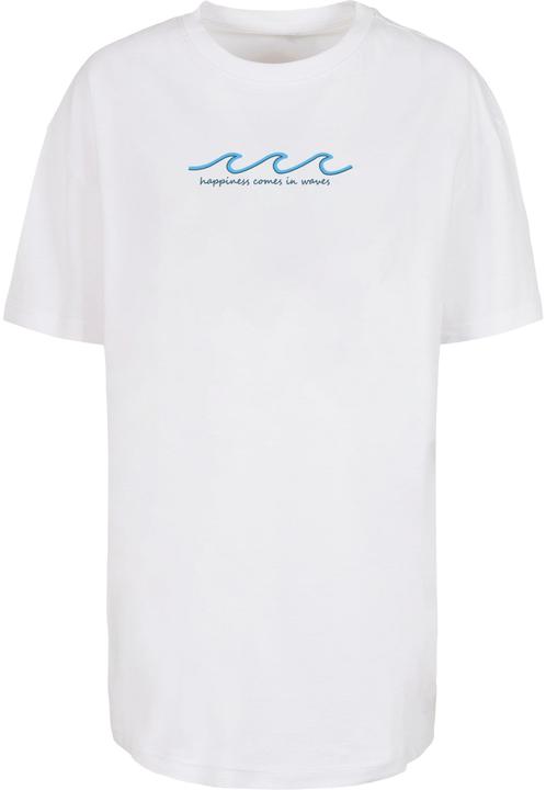 Produktbild Merchcode Ladies Summer - Waves Oversized Boyfriend Tee - 170853 (L)