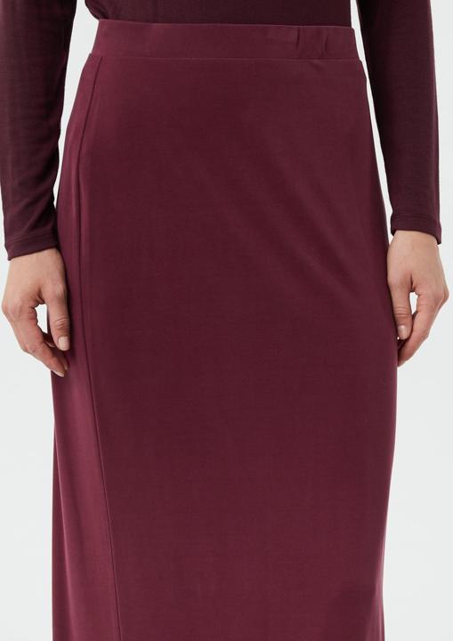 Produktbild Comma Maxirock aus Jersey mit Schlitz (32)