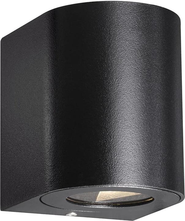 Actual product image Nordlux Canto 2, wall light, black (500 lm, IP44)