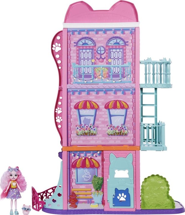Produktbild Enchantimals Stadthaus & Café Spielset