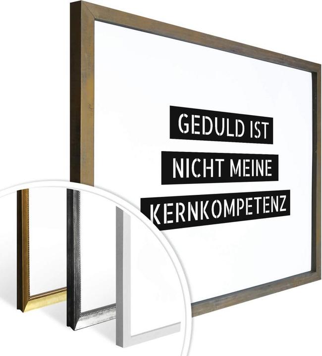 Image du produit Trenddeko La patience n'est pas ma compétence principale (80 x 60 cm)