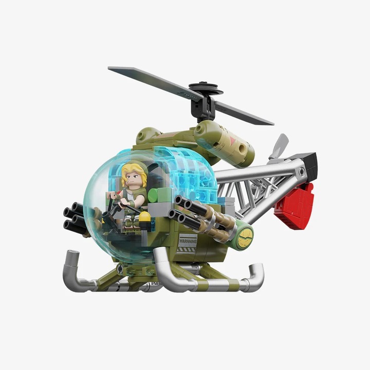 Actual product image GED Metal Slug 3 Helicopter Set Costruzioni 344pz Pantasy