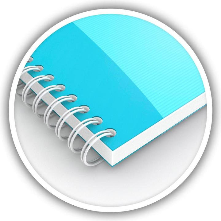 Actual product image Oxford Spiral notebook MyColours A5 100104780 lined 7mm, 90g 90 sheets (A5, Lined)