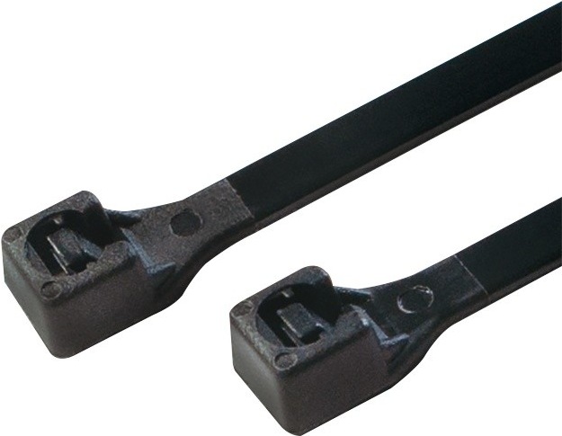 Produktbild LogiLink Kabelbinder 100 Stück, Länge: 500 mm, Stärke: 4,4 mm, schwar (Kunststoffkabelbinder, 500 mm, 100 Stk.)