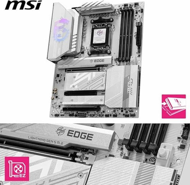 Productafbeelding MSI MPG B850 EDGE TI WIFI (AM5, AMD B850, ATX)