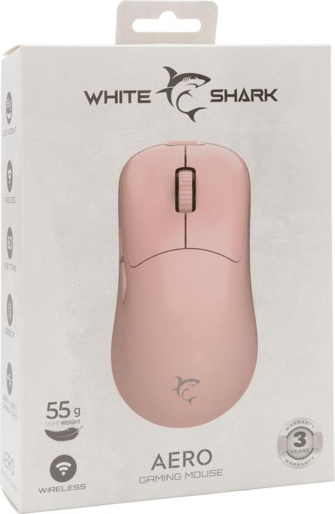 Actual product image White Shark Shark WGM-5015 Aero Pink (Wireless)