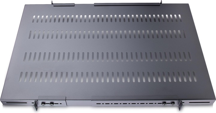 Image du produit StarTech Étagère réglable 1U pour rack/armoire de serveur jusqu'à 113 kg - Étagère de serveur 1U ventilée