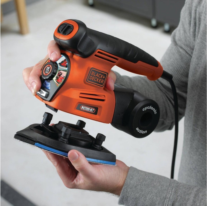 Actual product image Black & Decker Autoselect® 4-in-1 Multisander KA280K (Multi sanders, 220 W)