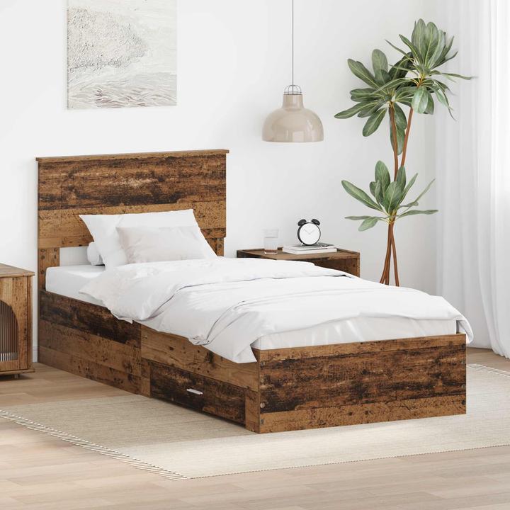 Produktbild vidaXL Bettrahmen (90 x 200 cm)