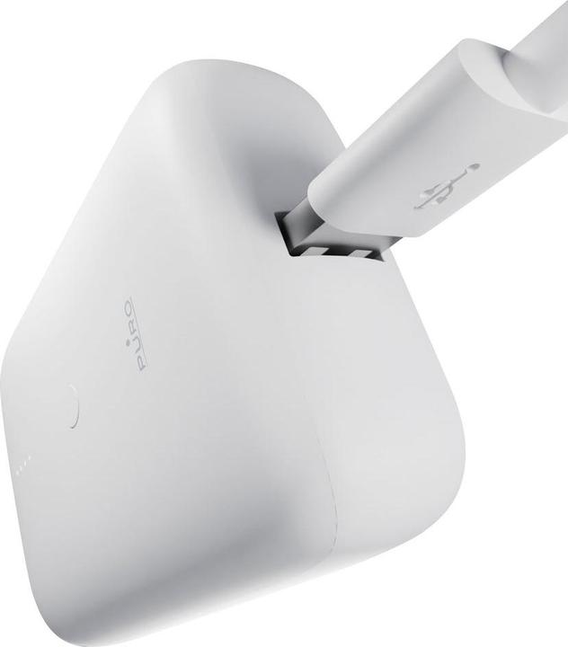 Actual product image Puro Power Bank Compact Mini USB-C & USB-A biały (10000 mAh, 22.50 W, 37 Wh)