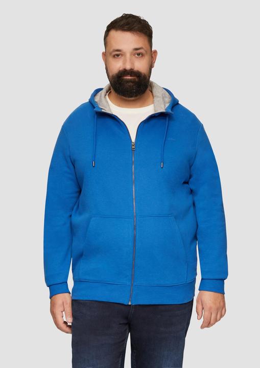 Produktbild s.Oliver Sweatshirt Jacke Hoodie mit Print (3XL)