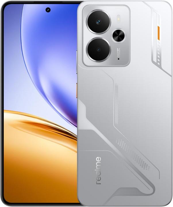 Productafbeelding realme 14 (256 GB, Mecha Zilver, 6.67", Dubbele SIM, 5G)