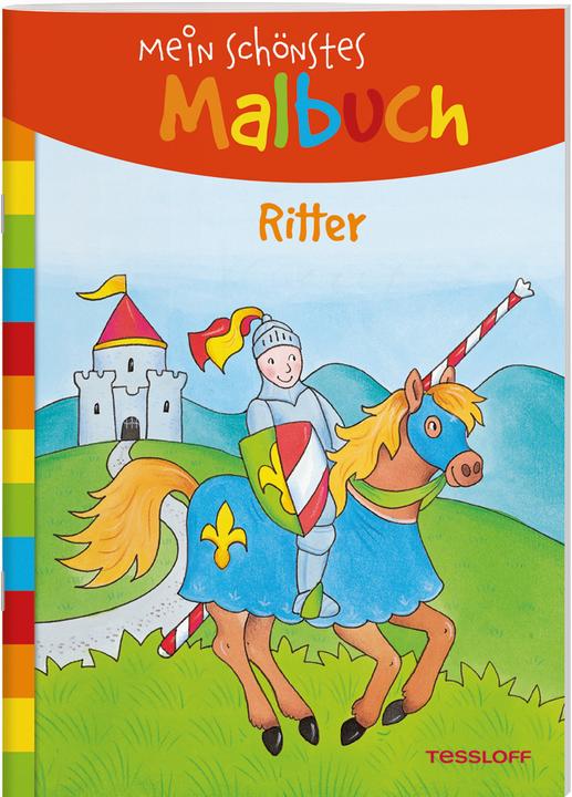 Image du produit Tessloff Mon plus beau livre de coloriage. Les chevaliers. Coloriage pour les enfants à partir de 5 ans