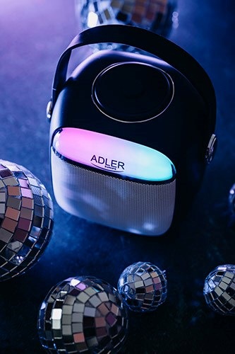 Actual product image Adler Karaoke speaker with microphone