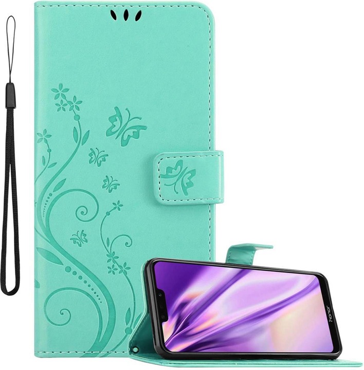 Floral turquoise