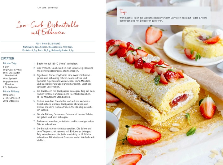 Produktbild Low Carb - Low Budget (Deutsch, Low-Carb-Rezept des Tages, 2023)