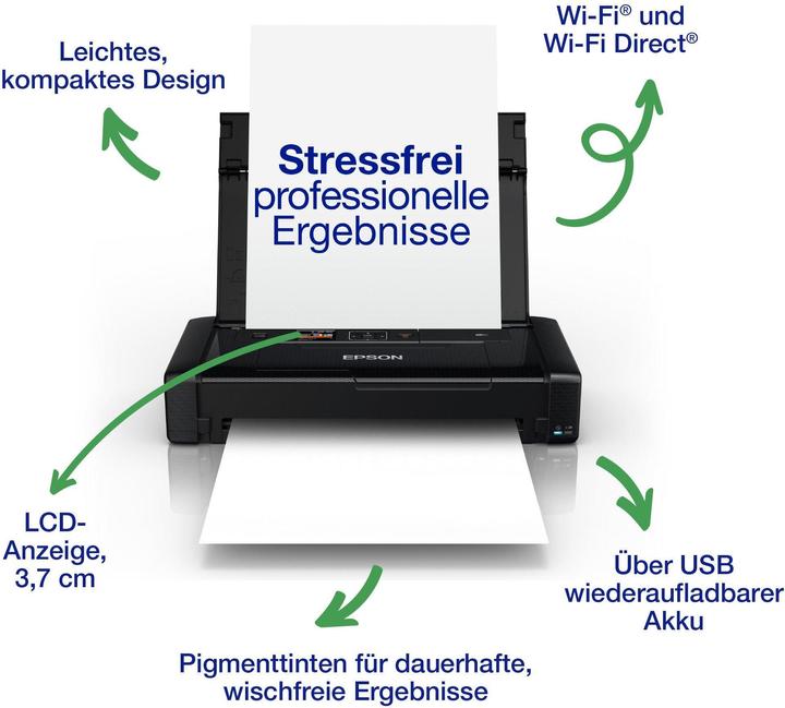 Produktbild Epson WF-110W Workforce (Tintenpatrone, Farbe)